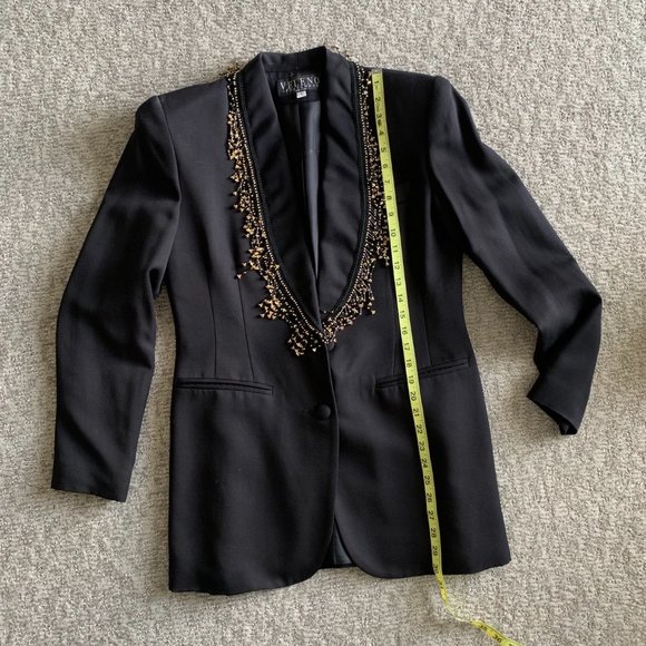 Vintage Veleno Sportswear Pantsuit w/Beaded Jacket - Size Small - Picture 9 of 15